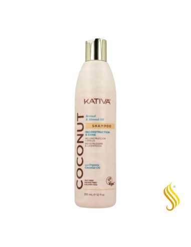 Kativa Coconut Retinol Almond Oil Champú 355ml