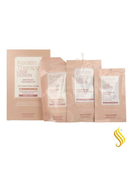 Alfaparf Keratin Therapy Lisse Design Smoothing Kit – Tratamiento Profesional De Alisado