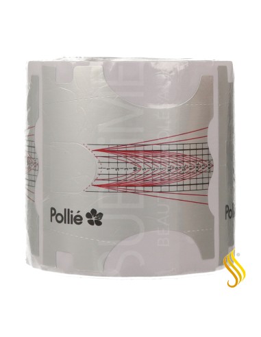 Molde oval para unhas 200 unidades