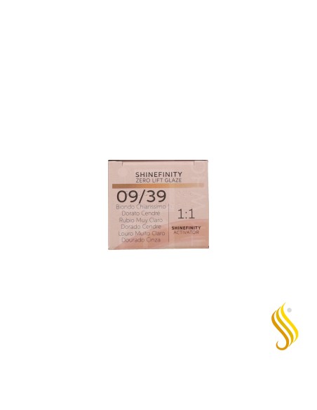 Wella Shinefinity 09/39 Very Light Golden Ash Blonde 60ml
