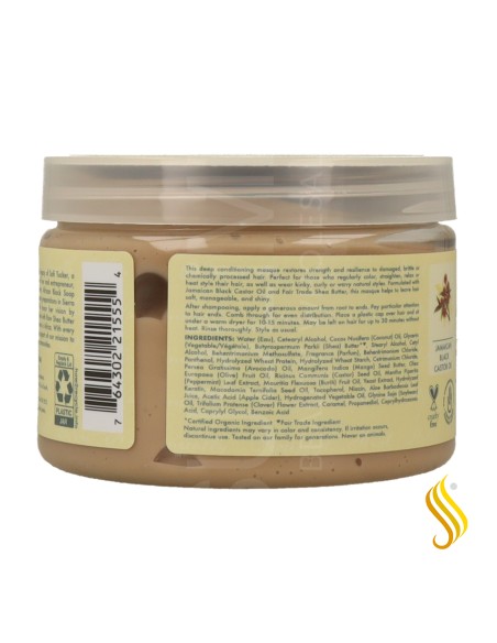 Shea Moisture Jamaican Black Castor Oil Máscara 340 G