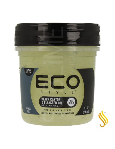 Eco Styler Styling Gel Black Castor 8Oz/235 ml