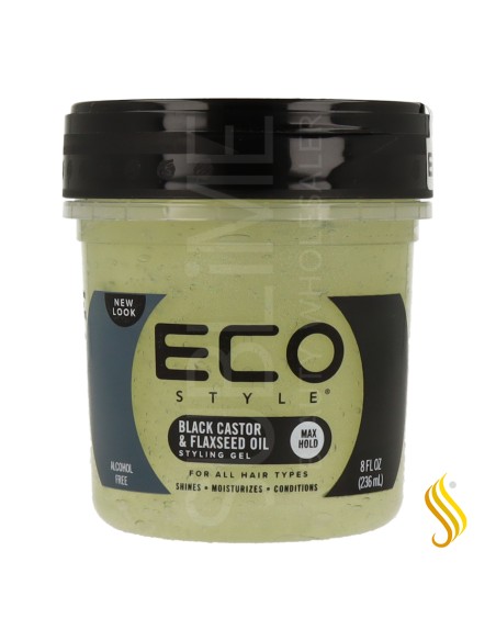 Eco Styler Styling Gel Black Castor 8Oz/235 ml
