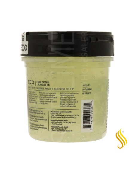 Eco Styler Styling Gel Black Castor 8Oz/235 ml
