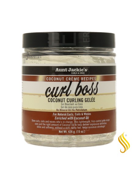 Aunt Jackie's Curls & Coils Curl Boss Gel Rizador de Coco 426 g