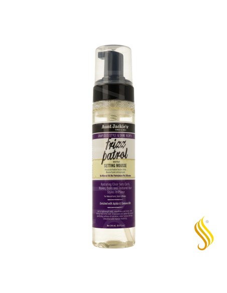 Aunt Jackie's Light Anti-Frizz Grape Curl Mousse 244ml