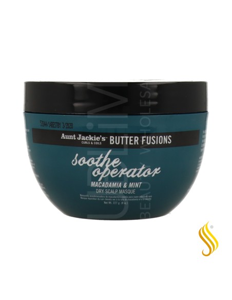 Masque stimulant à l'aloe vera et à la menthe de tante Jackie 227 ml