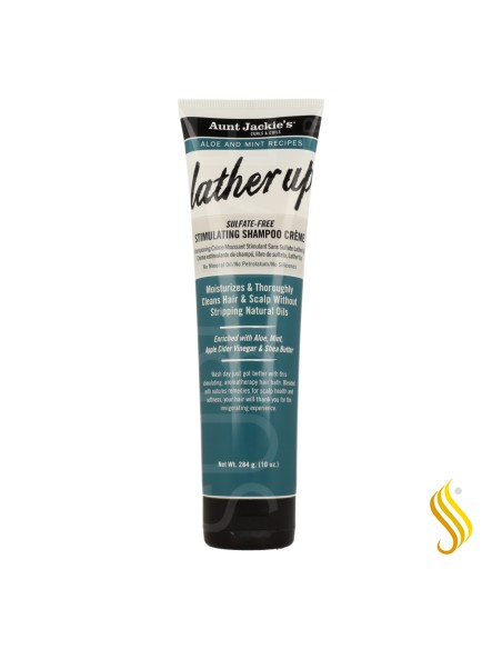 Shampoing stimulant à l'aloe vera et à la menthe de tante Jackie 284 g