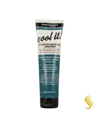 Après-shampoing stimulant à l'aloe vera et à la menthe de tante Jackie 284 g