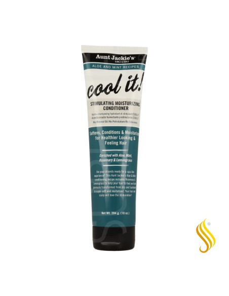 Après-shampoing stimulant à l'aloe vera et à la menthe de tante Jackie 284 g