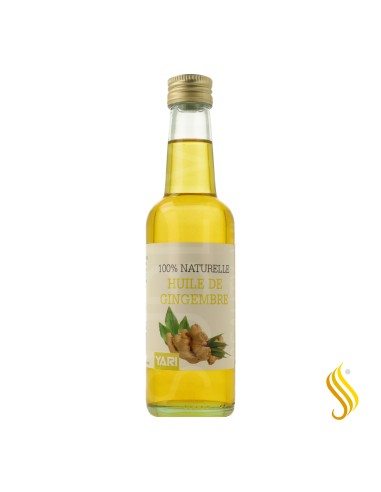 Huile de gingembre 100 % naturelle Yari Pure 250 ml