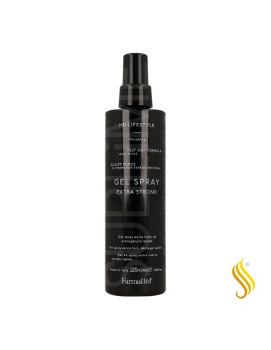 Farmavita HD Gel Spray Professionnel Tenue Extra Forte Séchage Rapide 220 ml