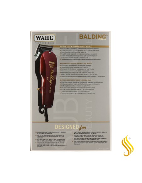 Wahl Maq Clipper Balding com fio 5 estrelas