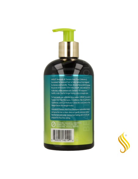 Shampooing anti-frisottis Mielle Avocat Tamanu 355 ml
