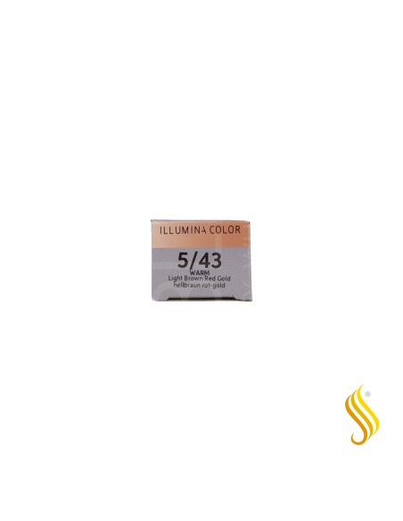 Wella Illumina Color 5/43 Castanho Claro Cobre Dourado 60ml