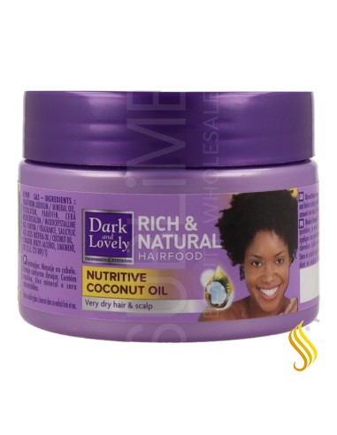 Bálsamo de coco nutritivo Carson Dark and Lovely, macio e brilhante, 150ml