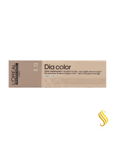 L'Oréal Dia Color 8.13 60ml - Light Golden Ash Blonde