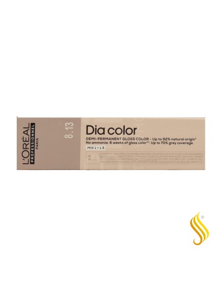 L'Oréal Dia Color 8.13 60ml - Light Golden Ash Blonde