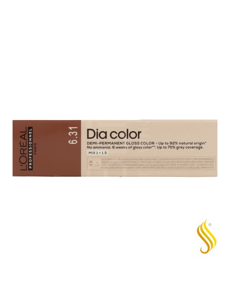 L'Oréal Dia Color 6.31 60ml - Loiro Acinzentado Dourado Escuro