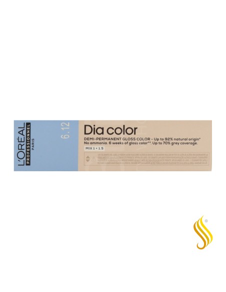 L'Oréal Dia Color 6.12 60ml - Cinza Iridescente