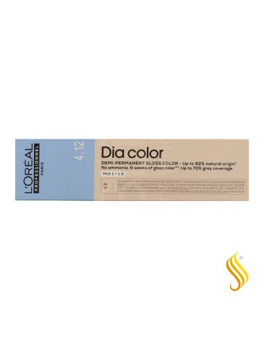 L’Oréal Dia Color 4.12 - Castaño Ceniza Irisado 60 ml