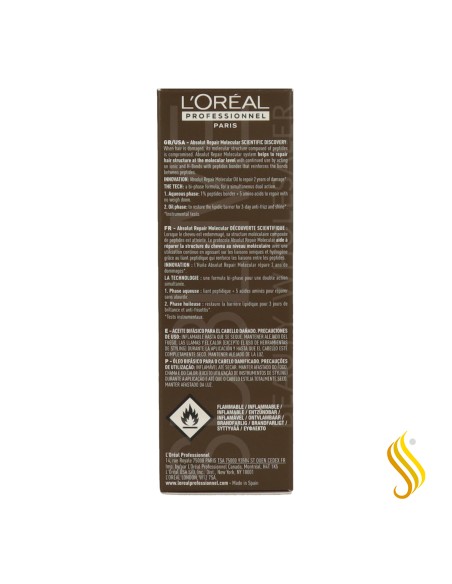 L’Oréal Absolut Repair Molecular Oil – Reparación Molecular y Brillo 30ml
