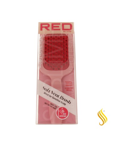 Pinceau ventilé Red Kiss rose doux
