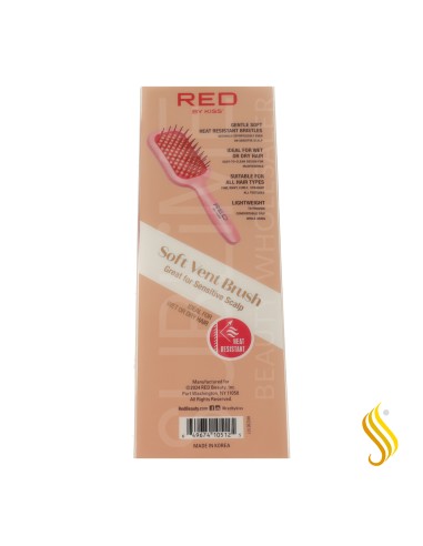 Pinceau ventilé Red Kiss rose doux