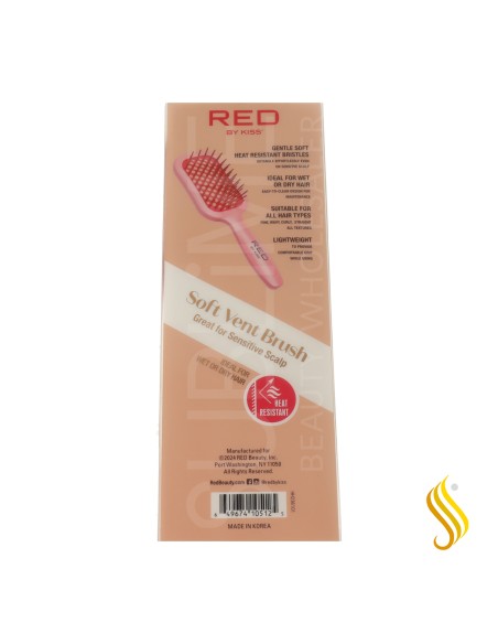 Pinceau ventilé Red Kiss rose doux