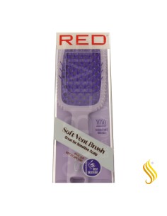 Brosse ventilée anti-frisottis violette Red Kiss