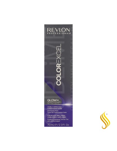 Revlon Color Excel Glowin 6.23 – Loiro Iridescente Dourado Escuro 70ml