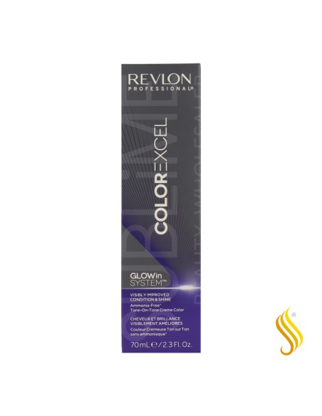 Revlon Color Excel Glowin 8.21 – Louro Acinzentado Iridescente Claro 70ml