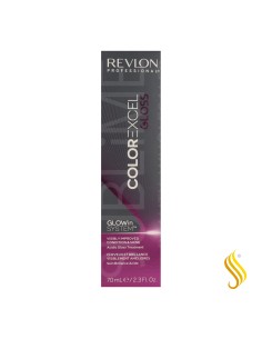 Revlon Color Excel Gloss 7.821 – Loiro Médio Acinzentado Iridescente Natural (Cogumelo) 70ml