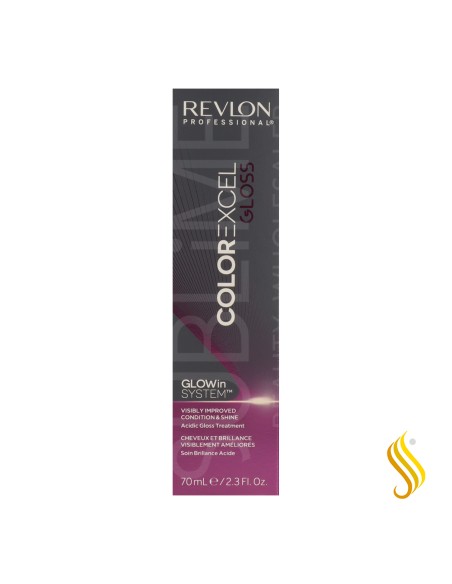 Revlon Color Excel Gloss 9.23  –  Rubio Extra - Claro Irisado Dorado (Rosa Champagne)