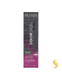Revlon Color Excel Gloss 7.23 – Loiro Médio Dourado Iridescente (Rosa Vintage) 70ml