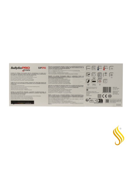 BabylissPRO ElipStyle Black Straightener