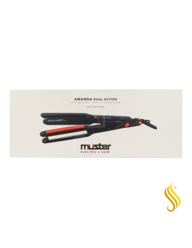 Lisseur électrique double action Amanda 4 cheveux Muster