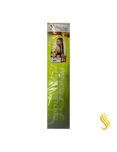 X-Pression Pre-Peigne NE21 – Neon Green (2x1)