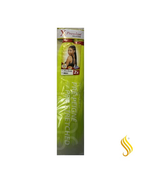 X-Pression Pre-Peigne NE21 – Neon Green (2x1)