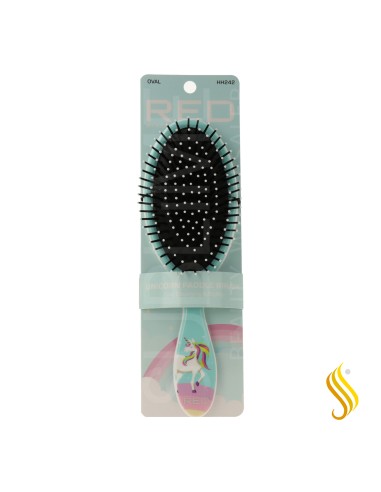 Brosse démêlante ovale Red Kiss Unicorn