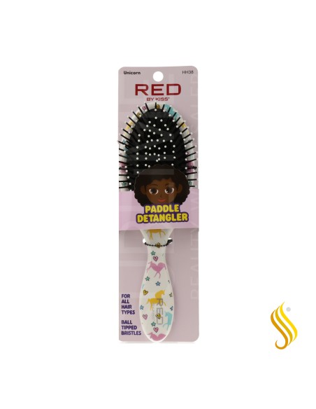 Red Kiss Cepillo Desenredante Oval Unicornio