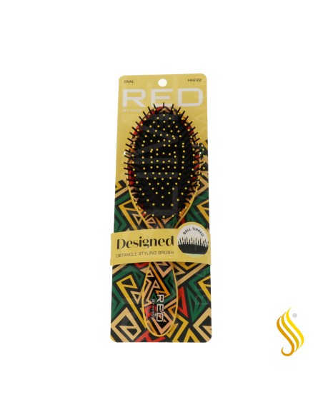 Brosse démêlante ovale professionnelle Red Kiss