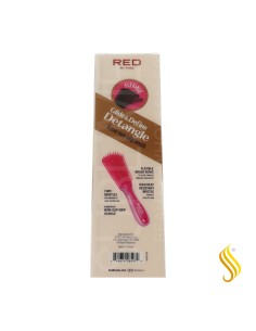 Pinceau flexible rouge rose pour définir les boucles 2