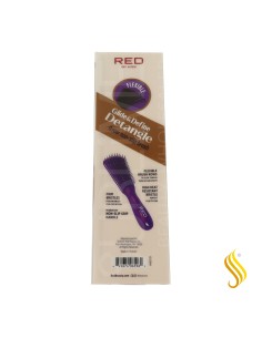Pinceau rouge flexible violet pour définir les boucles 2