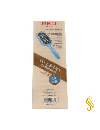 Brosse humide et sèche Red Kiss Bleu