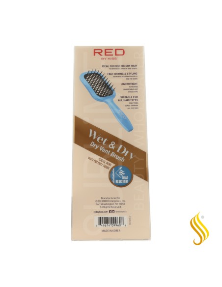Brosse humide et sèche Red Kiss Bleu