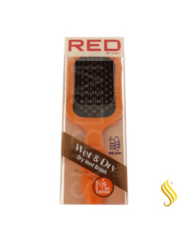 Brosse humide et sèche Red Kiss Orange