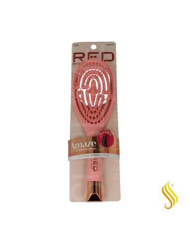 Brosse ovale flexible anti-traction Red Kiss