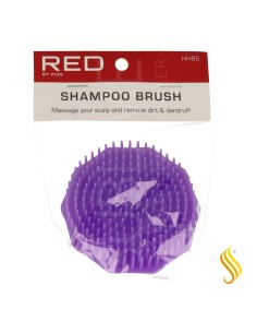 Brosse de massage pour cheveux Red Kiss pour le lavage