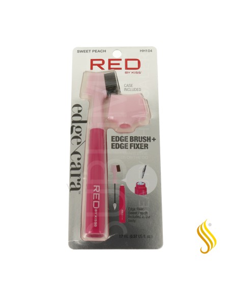 Red Kiss Cepillo + Gel Fijador para Baby Hairs Melocotón (Hh104)